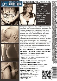 Dr. Ava&#039;s Guide To Prostate Pleasure