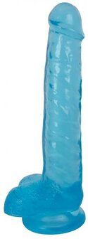 Lollicock - Dildo Slim Stick With Balls - Berry Ice - 20.3 cm