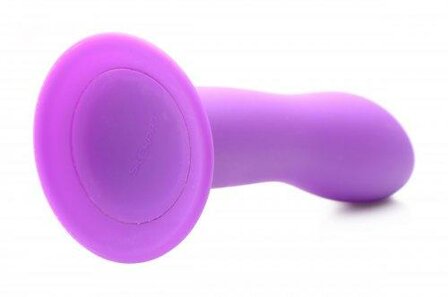 Squeeze-It Siliconen Dildo - Paars