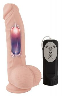 Pulserende En Vibrerende Dildo - 20 cm