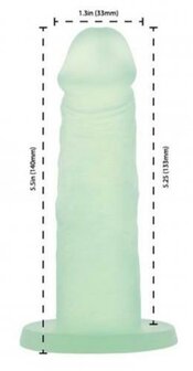 Addiction - Cocktails Siliconen Dildo - Mint Mojito