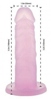 Addiction - Cocktails Siliconen Dildo - Purple Cosmo