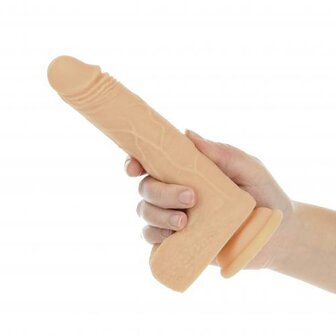 Naked Addiction - Realistische Roterende En Stotende Dildo Met Afstandsbedi