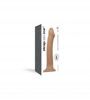 Strap On Me - Buigzame Siliconen Dildo - L