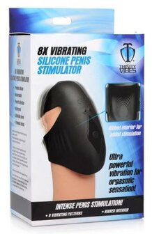 Vibrerende Siliconen Penis Sleeve