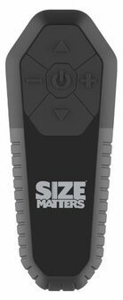Realistische Vibrerende Siliconen Penis Sleeve - Zwart