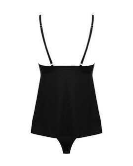 Bella Rou - Set Top &amp; String - Zwart