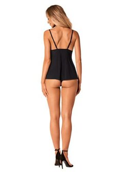 Bella Rou - Set Top &amp; String - Zwart