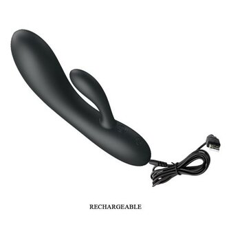 Alvin Rabbit Vibrator - Zwart