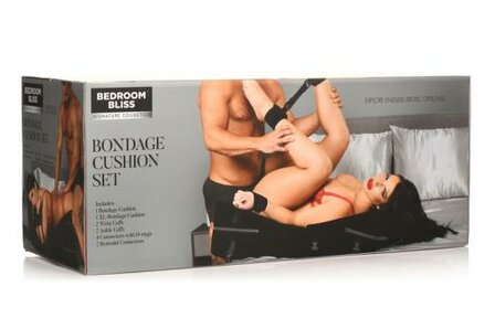 Bondage Kussen Set - Zwart