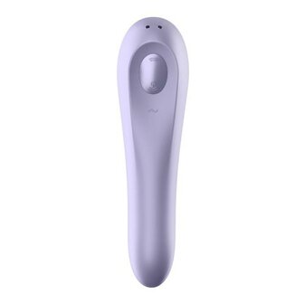 Satisfyer Dual Pleasure Luchtdrukvibrator - Mauve