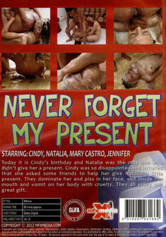 Never Forget My Present - DVD - Scat