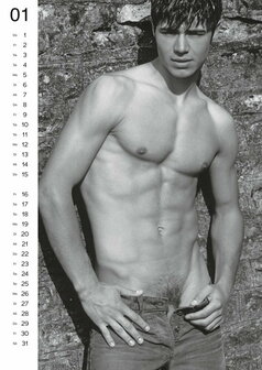 Pin-up Kalender Soft Men 2026