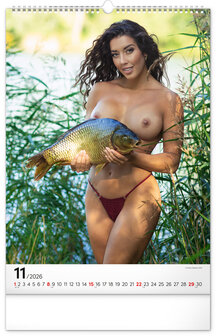Naaktkalender Girls &amp; Carps 2026