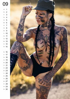 Pin-up Kalender Tattoo Girls 2027