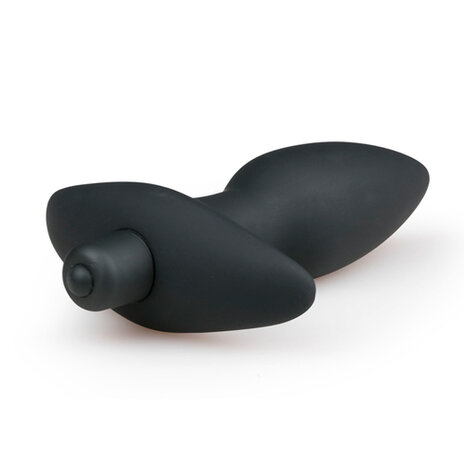 Vibrerende buttplug - zwart