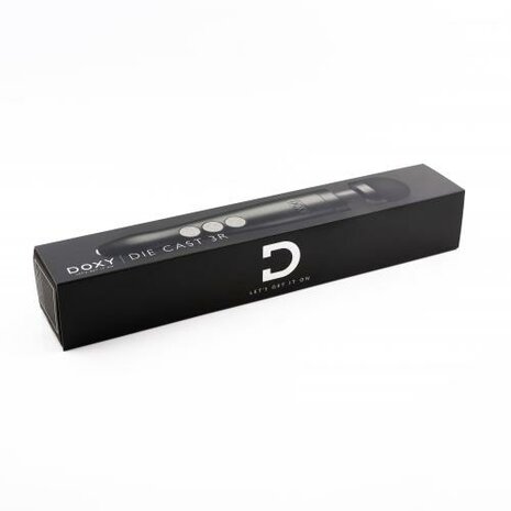 Doxy Die Cast 3R Wand Vibrator - Black