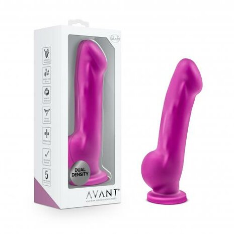 Avant - Ergo Siliconen Dildo Met Zuignap - Violet