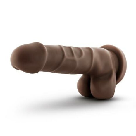 Dr. Skin - Realistische Dildo Met Zuignap 20 cm - Chocolate