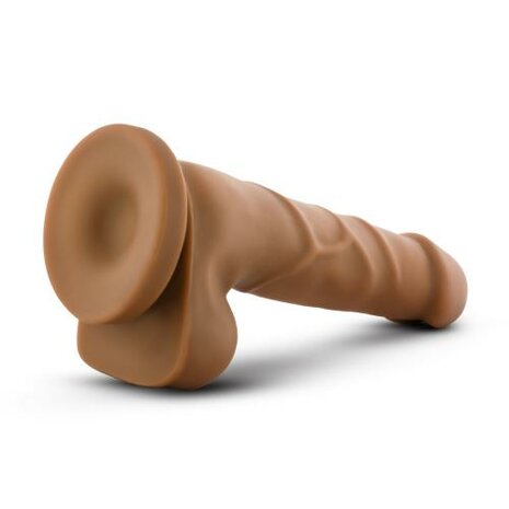 Dr. Skin - Realistische Dildo Met Zuignap 20 cm - Mocha