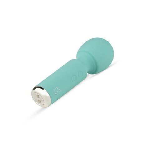 Mini Vibe Wand Vibrator - Aqua