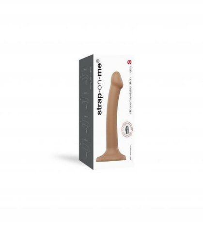 Strap On Me - Buigzame Siliconen Dildo - S