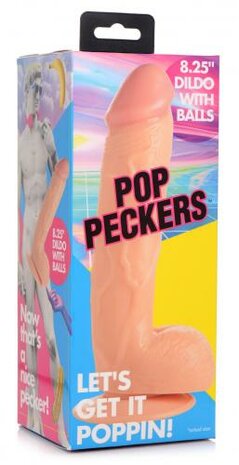 Poppin Dildo 20 cm - Beige