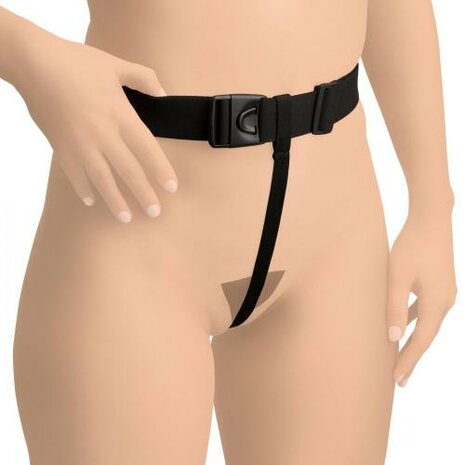 Bum-Tastic Anaal Plug Set met Harnas - Zwart