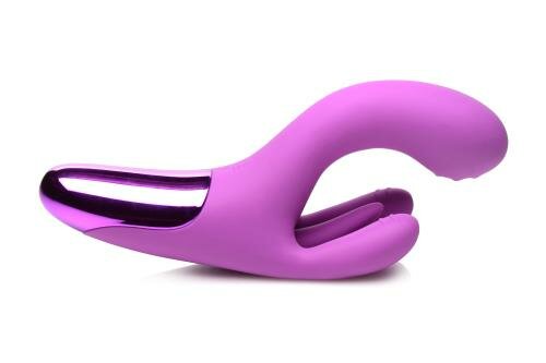 Triple Rabbit Vibrator - Paars