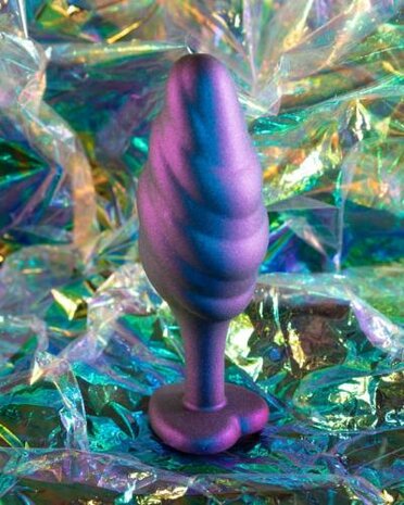 Anal Adventures Matrix - Bumped Bling Anaal Plug - Sapphire