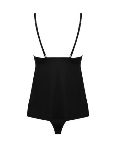 Bella Rou - Set Top & String - Zwart