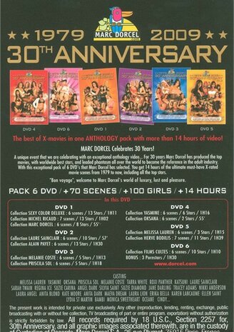 Marc Dorcel - 30th Anniversary - (6-DVD-Box)