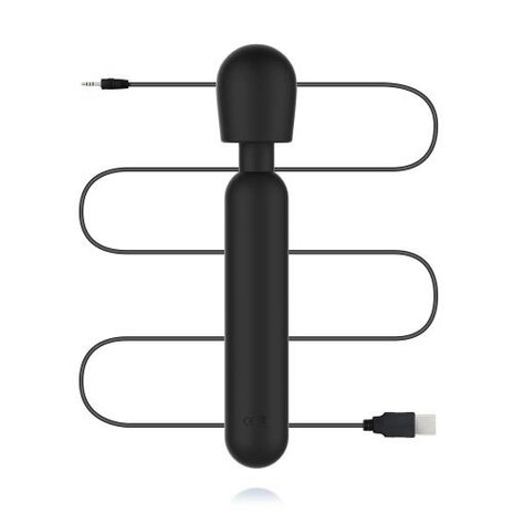 BLACQ - Digitale Wand Vibrator - Zwart