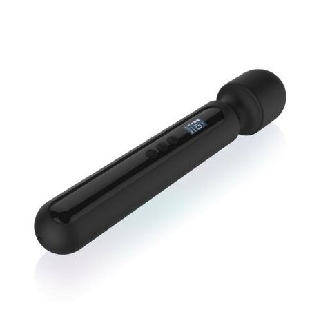 BLACQ - Digitale Super Wand Vibrator - Zwart