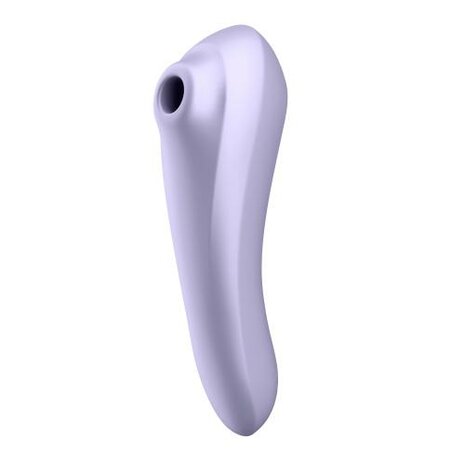 Satisfyer Dual Pleasure Luchtdrukvibrator - Mauve