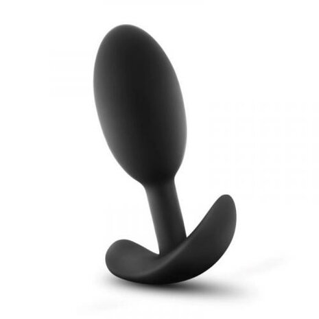 Anal Adventures Platinum - Vibra Slim Verzwaarde Anaal Plug -Medium