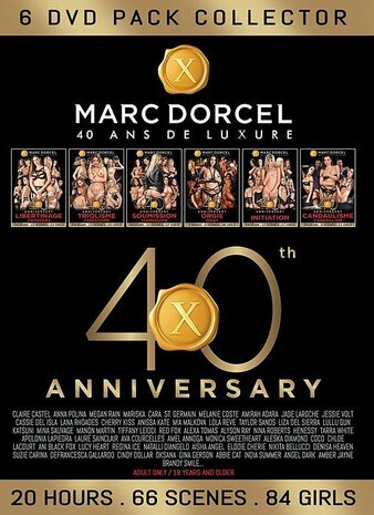 Marc Dorcel - 40th Anniversary Collector - 6 DVD PACK 