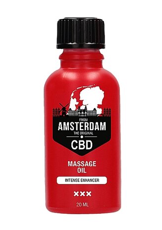 CBD from Amsterdam - Intense Massage Oil Enhancer 