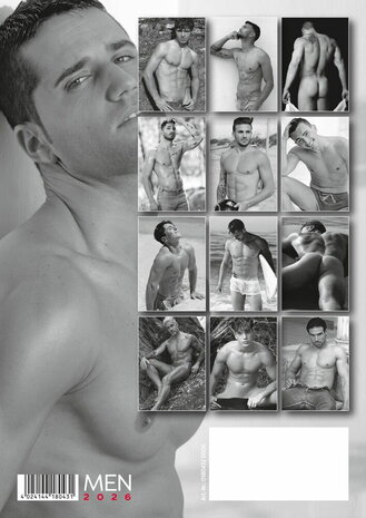 Pin-up Kalender Soft Men 2026