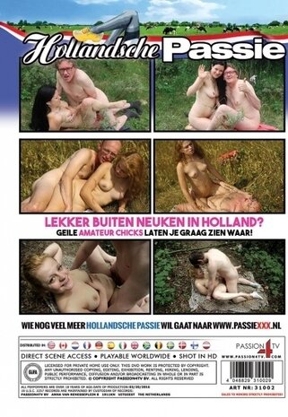Hollandsche Passie - Amateur Chicks Afgepaald - DVD