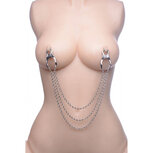 Affix Triple Chain - Tepelklemmen Met Kettingen Affix Triple Chain - Tepelklemmen Met Kettingen